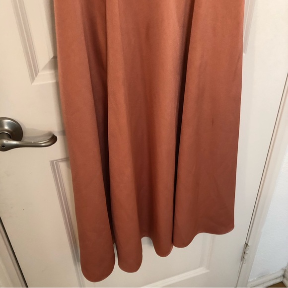 Gal Meets Glam Julia Tea Rose Beautiful dress salmon color bridesmaid event Sz 0 - Picture 7 of 15